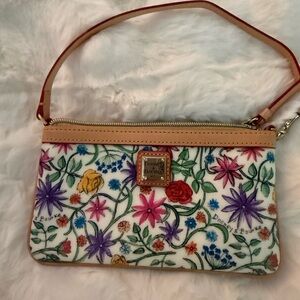 Dooney & Bourke floral wristlet